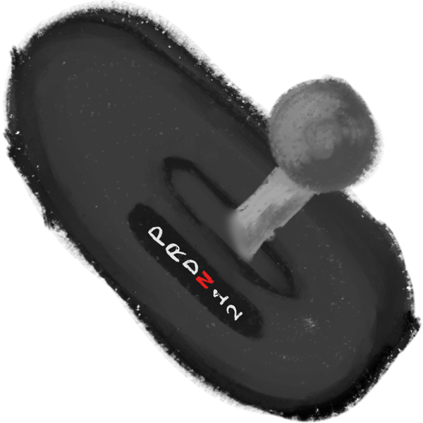 a car's gear shifter in a dark setting. The gear shifter is grey, with the letter "N" visible in red and the rest In white, indicating the neutral position.